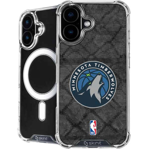 NBA Minnesota Timberwolves Dark Rust iPhone 16 Plus MagSafe Case