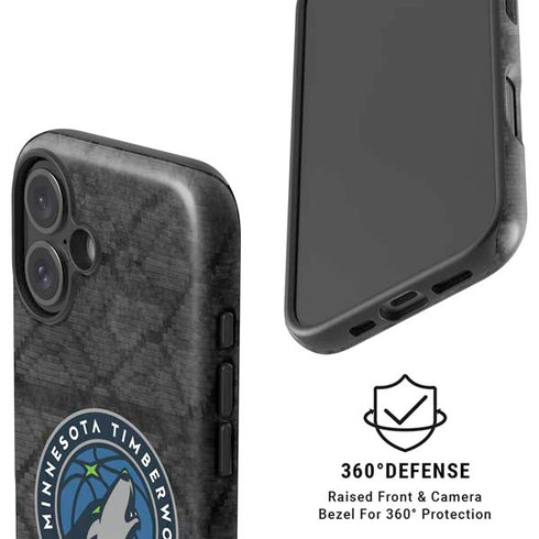 NBA Minnesota Timberwolves Dark Rust iPhone 16 Plus Magsafe Impact Case
