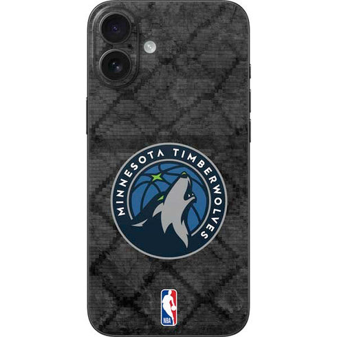 NBA Minnesota Timberwolves Dark Rust iPhone 16 Plus Skin