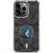 NBA Minnesota Timberwolves Dark Rust iPhone 16 Pro Clear Case