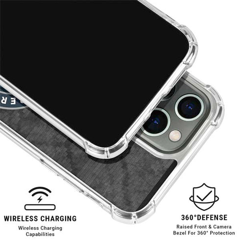 NBA Minnesota Timberwolves Dark Rust iPhone 16 Pro Clear Case