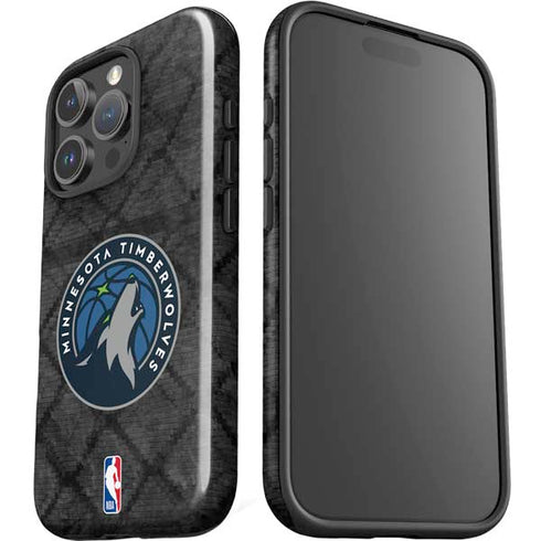 NBA Minnesota Timberwolves Dark Rust iPhone 16 Pro Impact Case