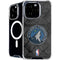 NBA Minnesota Timberwolves Dark Rust iPhone 16 Pro MagSafe Case
