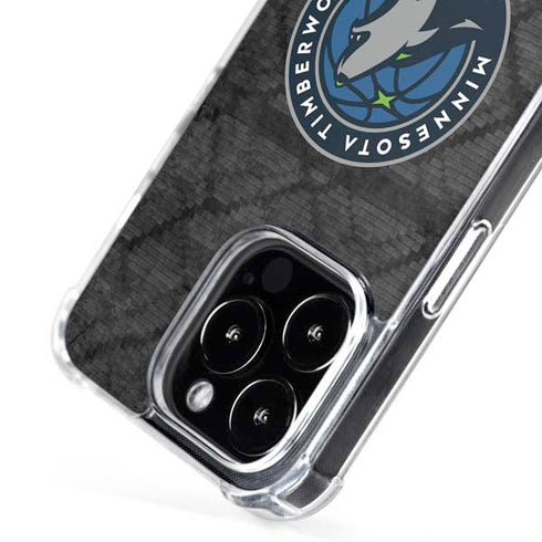 NBA Minnesota Timberwolves Dark Rust iPhone 16 Pro MagSafe Case