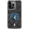 NBA Minnesota Timberwolves Dark Rust iPhone 16 Pro Max Clear Case