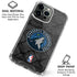NBA Minnesota Timberwolves Dark Rust iPhone 16 Pro Max Clear Case