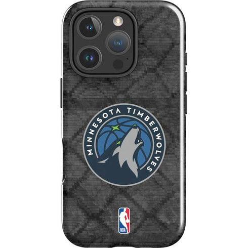 NBA Minnesota Timberwolves Dark Rust iPhone 16 Pro Max Impact Case