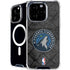 NBA Minnesota Timberwolves Dark Rust iPhone 16 Pro Max MagSafe Case