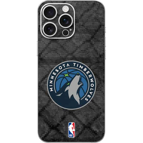 NBA Minnesota Timberwolves Dark Rust iPhone 16 Pro Max Skin