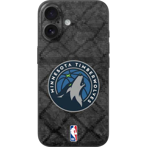 NBA Minnesota Timberwolves Dark Rust iPhone 16 Skin
