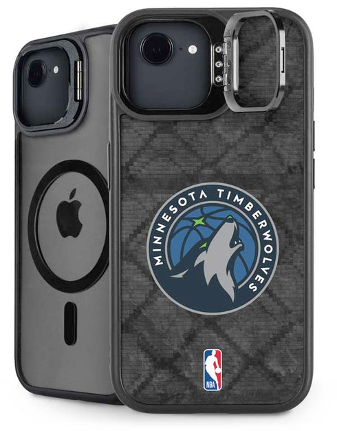 NBA Minnesota Timberwolves Dark Rust iPhone 16e Kickstand Case