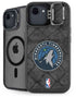 NBA Minnesota Timberwolves Dark Rust iPhone 16e Kickstand Case