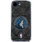 NBA Minnesota Timberwolves Dark Rust iPhone 16e Clear Case
