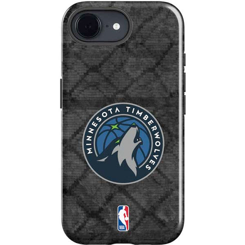 NBA Minnesota Timberwolves Dark Rust iPhone 16e Impact Case