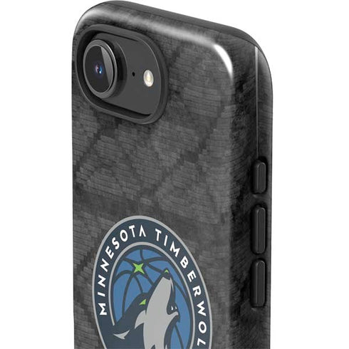 NBA Minnesota Timberwolves Dark Rust iPhone 16e Impact Case
