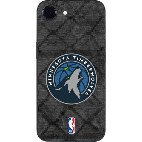 NBA Minnesota Timberwolves Dark Rust iPhone 16e Skin