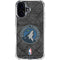 NBA Minnesota Timberwolves Dark Rust iPhone 17 Clear Case