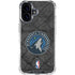 NBA Minnesota Timberwolves Dark Rust iPhone 17 Clear Case