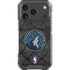 NBA Minnesota Timberwolves Dark Rust iPhone 18 Pro Clear Case