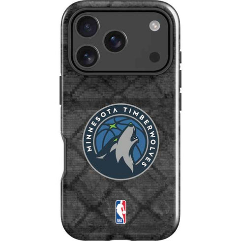 NBA Minnesota Timberwolves Dark Rust iPhone 18 Pro Impact Case