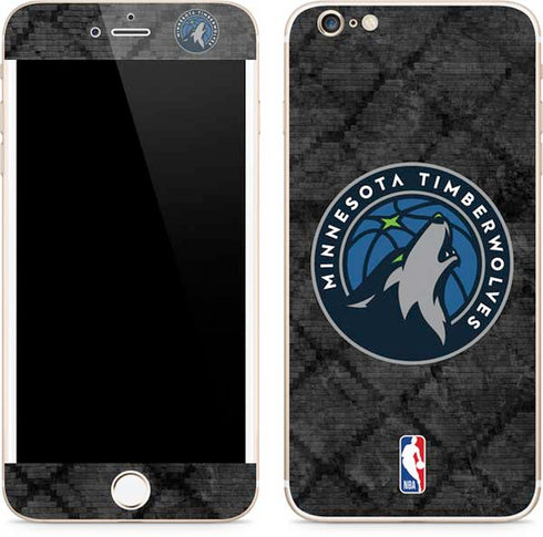 NBA Minnesota Timberwolves Dark Rust iPhone 6/6s Plus Skin
