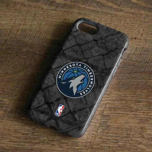 NBA Minnesota Timberwolves Dark Rust iPhone 7 Pro Case