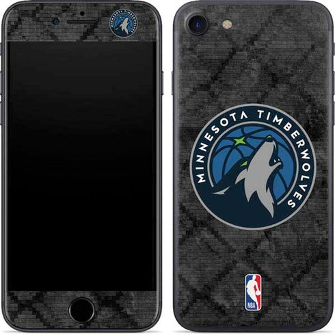 NBA Minnesota Timberwolves Dark Rust iPhone 7 Skin