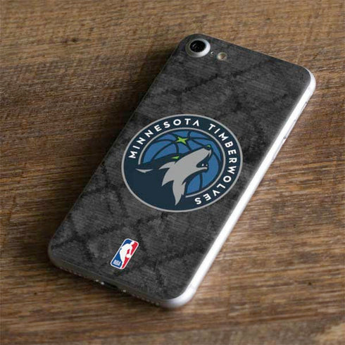 NBA Minnesota Timberwolves Dark Rust iPhone 7 Skin