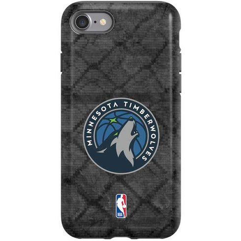 NBA Minnesota Timberwolves Dark Rust iPhone SE (2nd & 3rd Gen) Pro Case