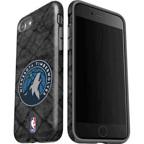 NBA Minnesota Timberwolves Dark Rust iPhone SE (2nd & 3rd Gen) Pro Case