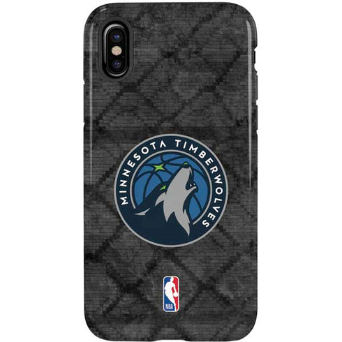 NBA Minnesota Timberwolves Dark Rust iPhone X Pro Case