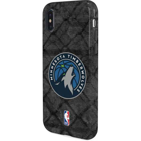 NBA Minnesota Timberwolves Dark Rust iPhone X Pro Case