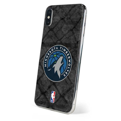 NBA Minnesota Timberwolves Dark Rust iPhone XS Max Skin