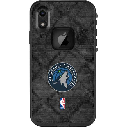 NBA Minnesota Timberwolves Dark Rust LifeProof Fre iPhone Skin