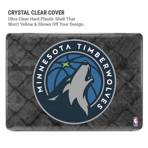 NBA Minnesota Timberwolves Dark Rust MacBook Air 13in M1 (2021) Case plus Skin