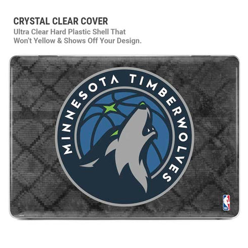 NBA Minnesota Timberwolves Dark Rust MacBook Air 15in (2023-2025) Case plus Skin