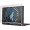 NBA Minnesota Timberwolves Dark Rust MacBook Pro 14in (2021-24) Case plus Skin