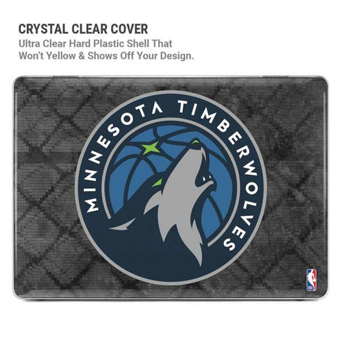 NBA Minnesota Timberwolves Dark Rust MacBook Pro 14in (2021-24) Case plus Skin