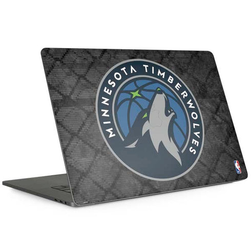 NBA Minnesota Timberwolves Dark Rust Apple MacBook Pro 15-inch Skin