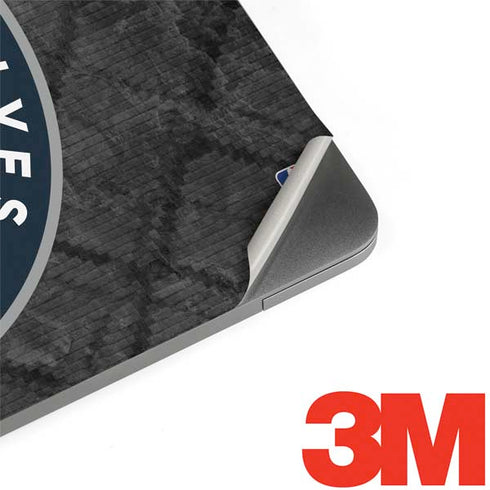 NBA Minnesota Timberwolves Dark Rust Apple MacBook Pro 15-inch Skin