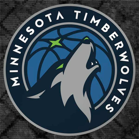 NBA Minnesota Timberwolves Dark Rust MacBook Skins