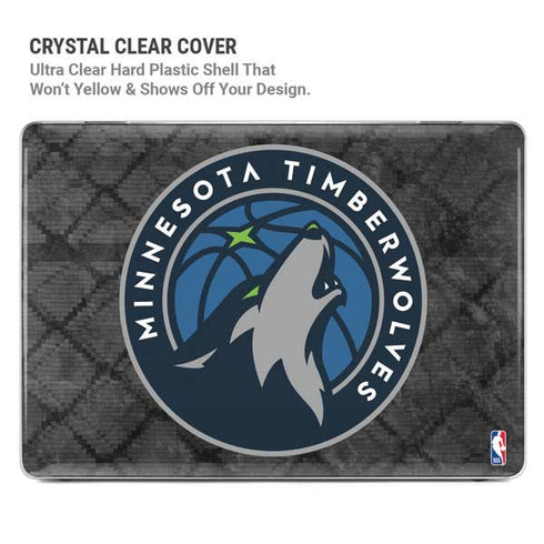 NBA Minnesota Timberwolves Dark Rust MacBook Cases