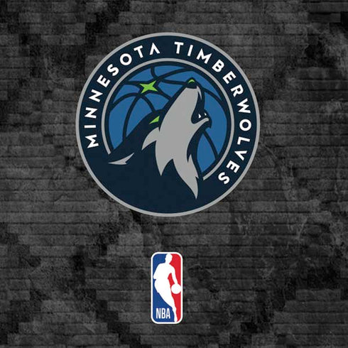 NBA Minnesota Timberwolves Dark Rust Moto E5 Play Skin