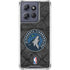 NBA Minnesota Timberwolves Dark Rust Moto G 5G (2025) Clear Case