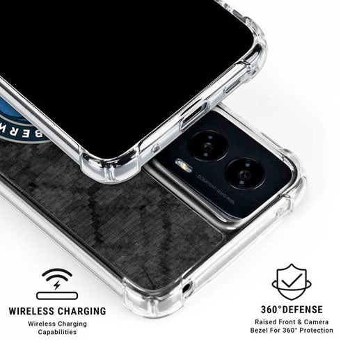 NBA Minnesota Timberwolves Dark Rust Moto G Power 5G (2024) Clear Case