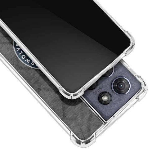 NBA Minnesota Timberwolves Dark Rust Moto G Stylus 5G (2025) Clear Case