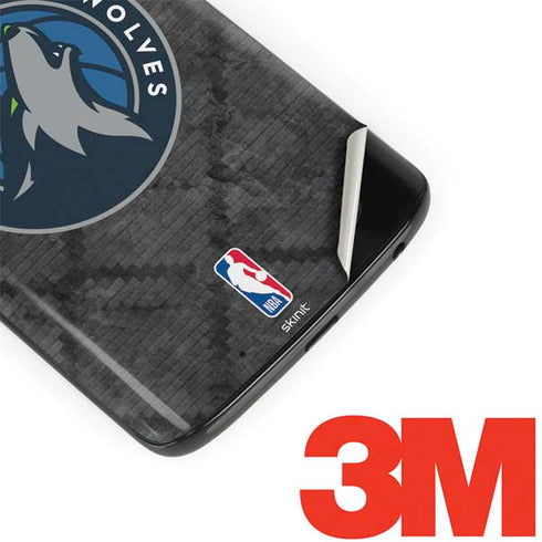 NBA Minnesota Timberwolves Dark Rust Moto G6 Skin