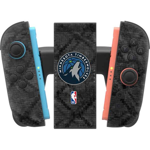 NBA Minnesota Timberwolves Dark Rust Nintendo Switch 2 (2025) Joy-Con Controller Skin