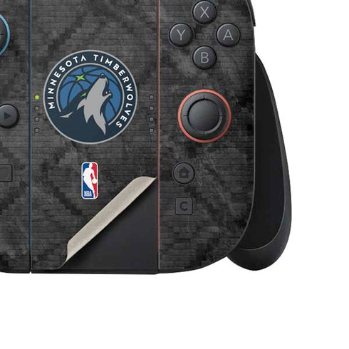 NBA Minnesota Timberwolves Dark Rust Nintendo Switch 2 (2025) Joy-Con Controller Skin