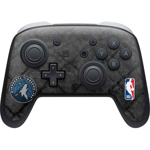 NBA Minnesota Timberwolves Dark Rust Nintendo Skins